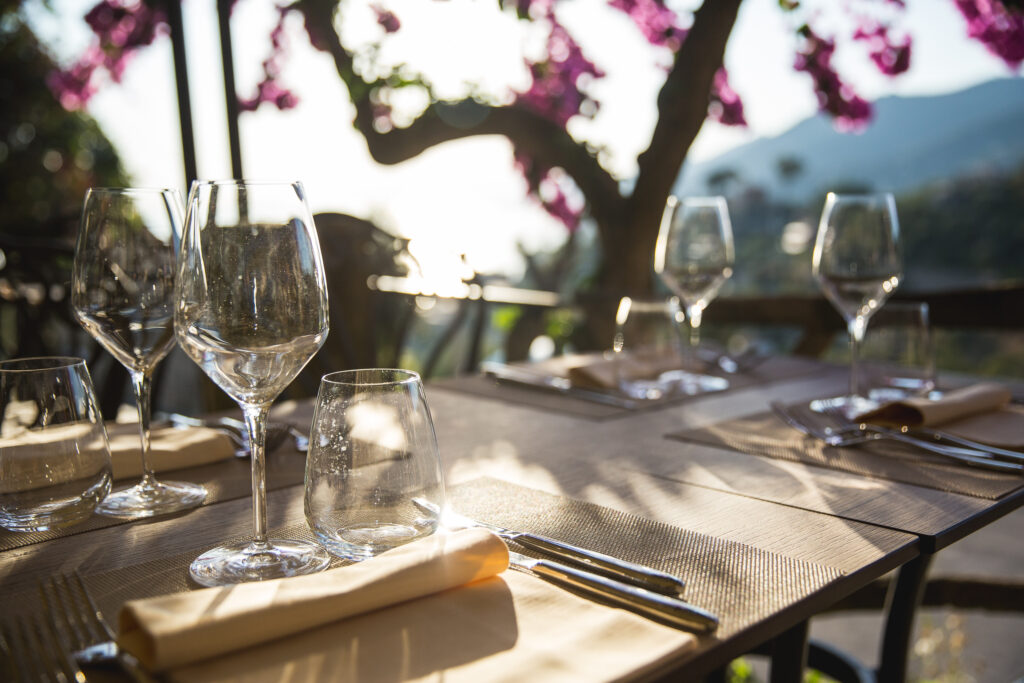 Dehors Ristorante Mille e una note Camogli