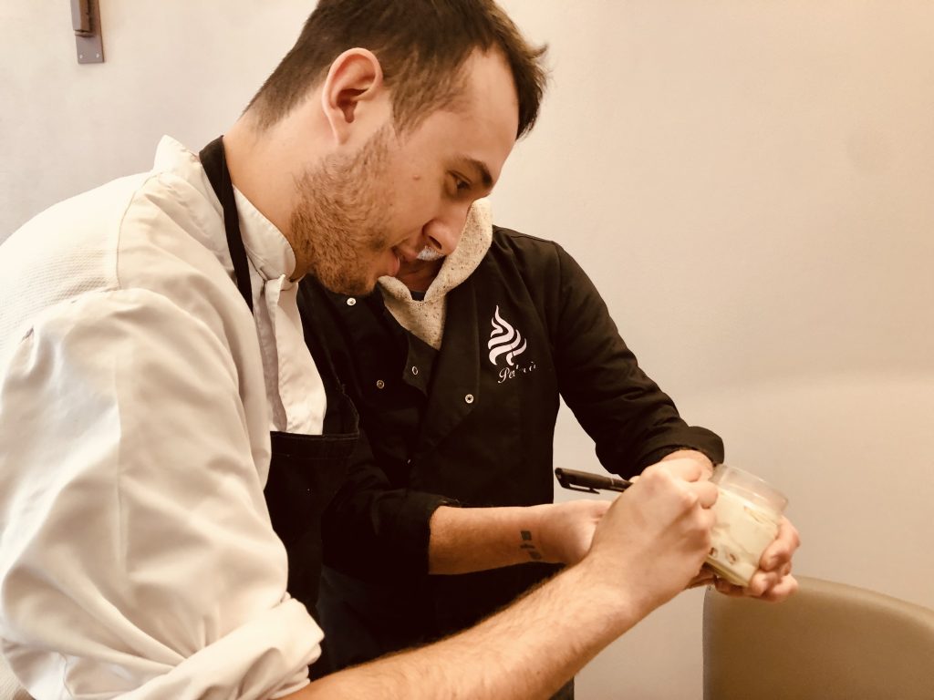 Luca          Guidetti. Antonino chef academy 3 firma